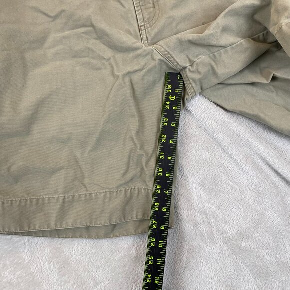 Columbia Men's Shorts Size 40 Khaki Casual Cotton Blend 10" Inseam Outdoor Wear - Picture 4 of 16